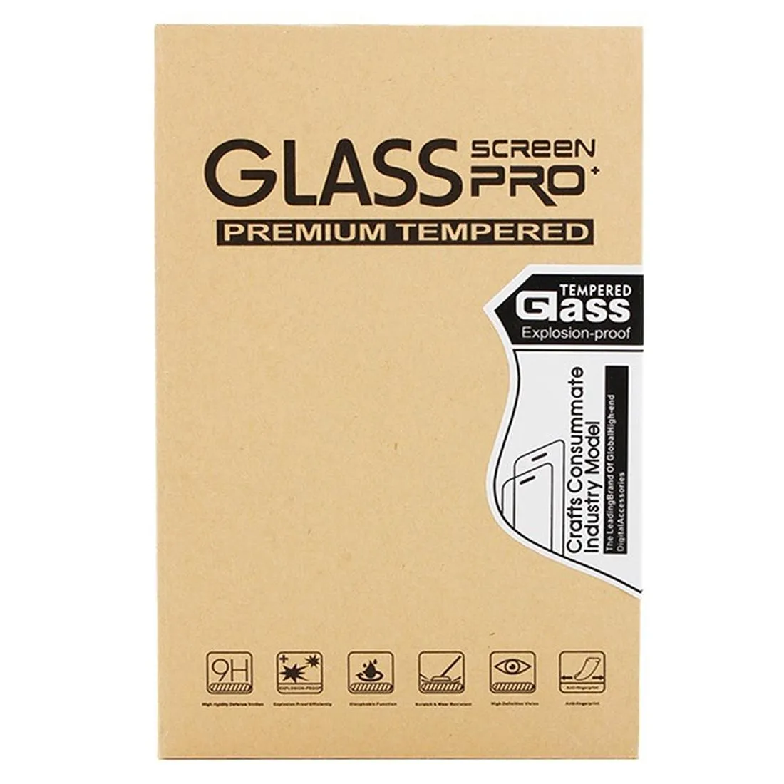 2-pack Tempered Glass Film for Samsung Galaxy Tab S7 Fe - 9h 2.5d Explosion-proof