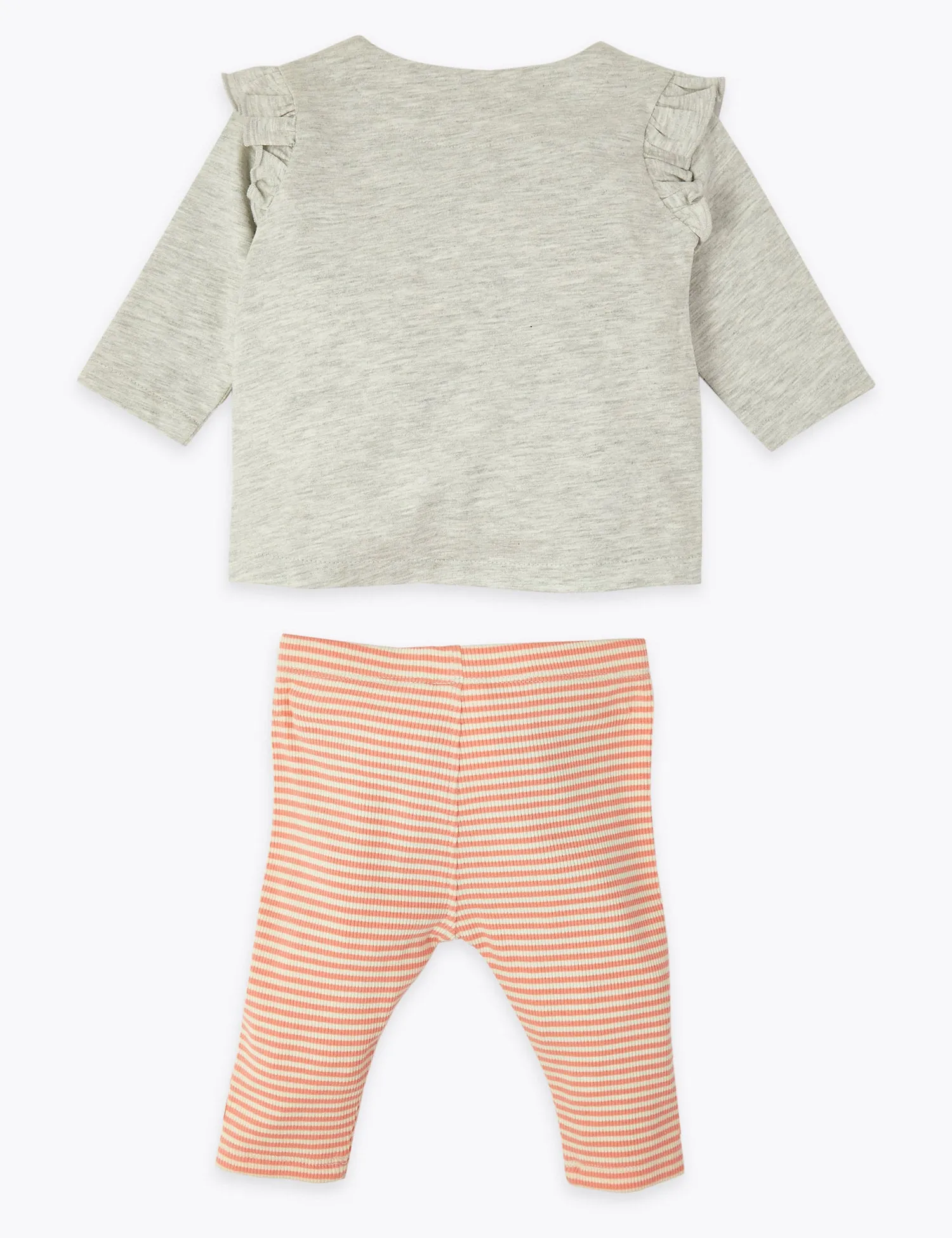 2 Piece Cotton Jersey Butterfly Outfit