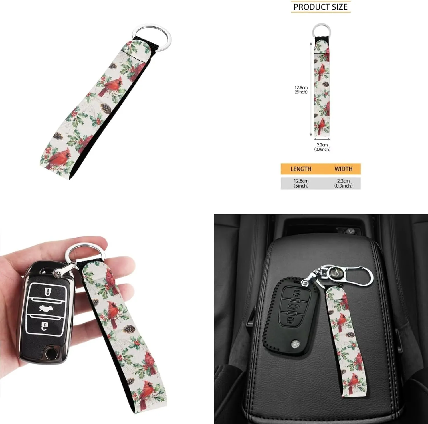 3Pcs Saddle Bags Set Shoulder Bag Satchel Bags for Women Purses for Women Key Holder