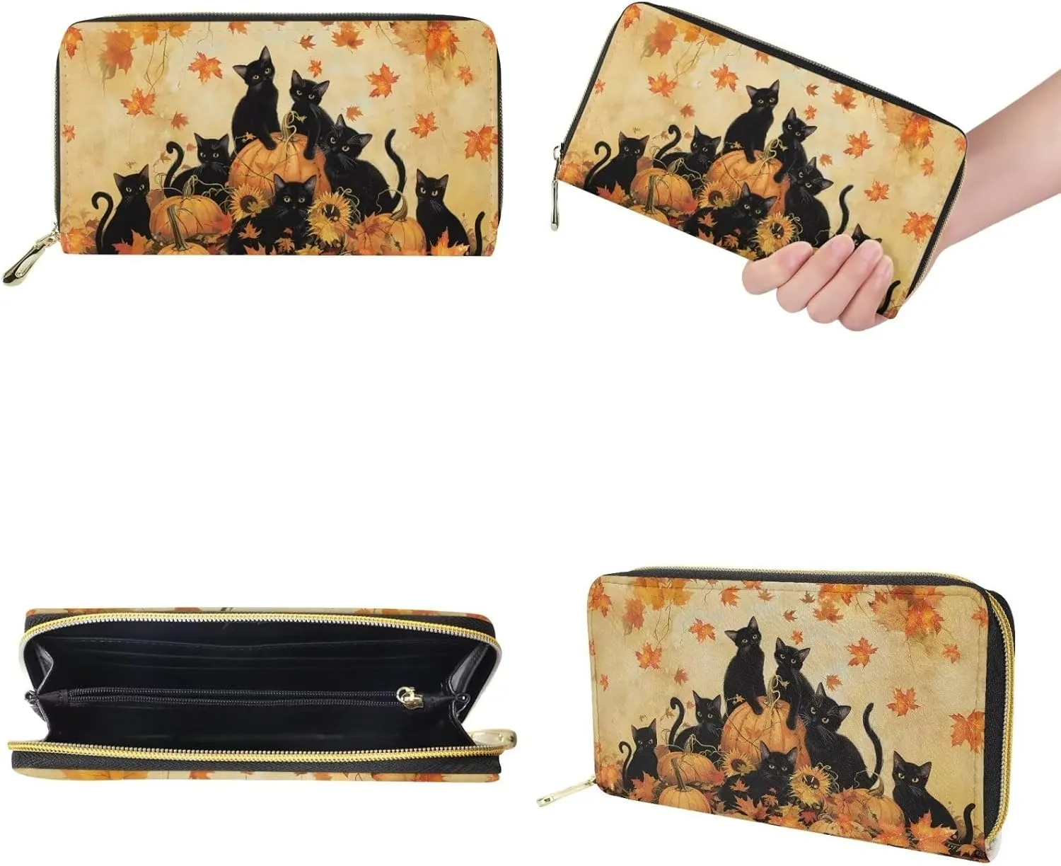 3Pcs Tote Bags Set Saddle Bags Shoulder Purses for Women Wallet Women Wristlet Keychain for Travel Office