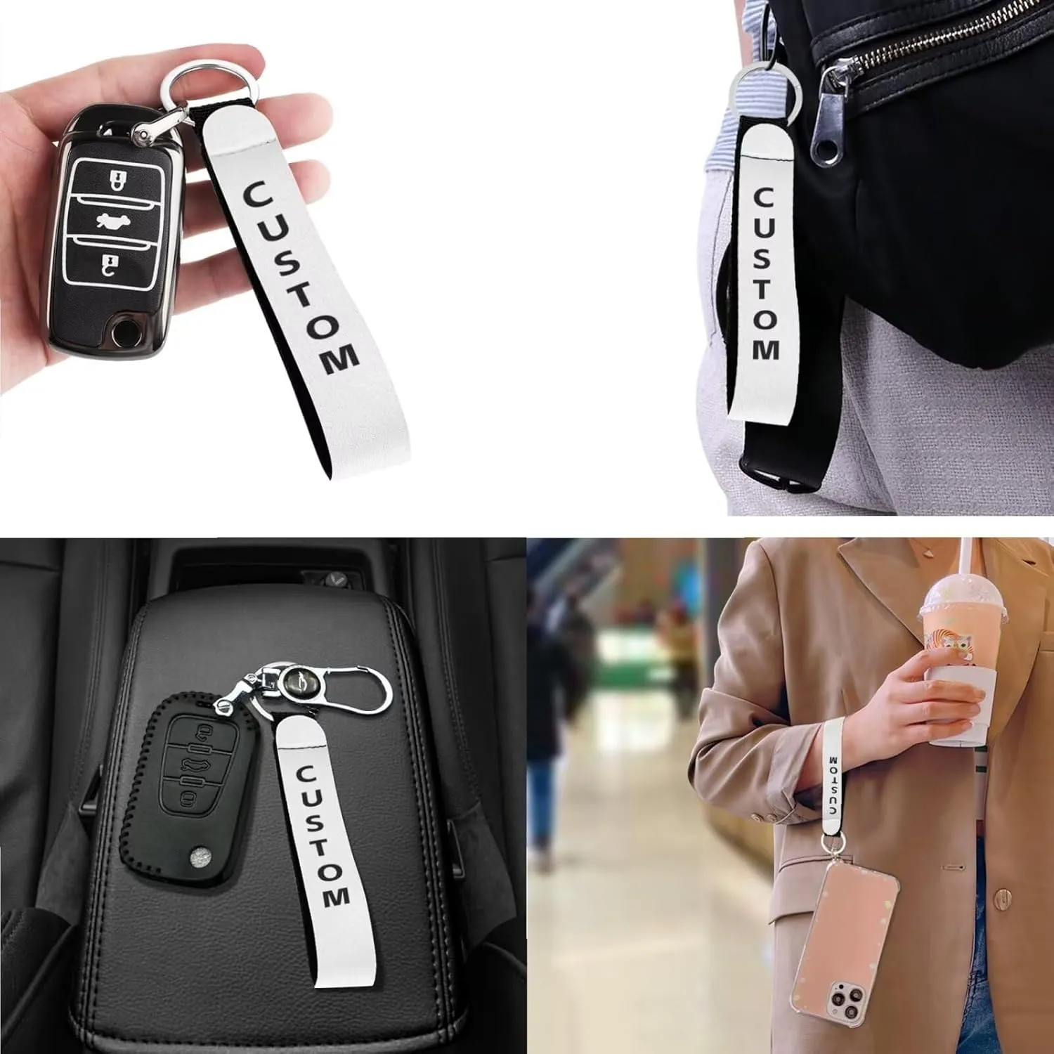 3Pcs Tote Bags Set Saddle Bags Shoulder Purses for Women Wallet Women Wristlet Keychain for Travel Office