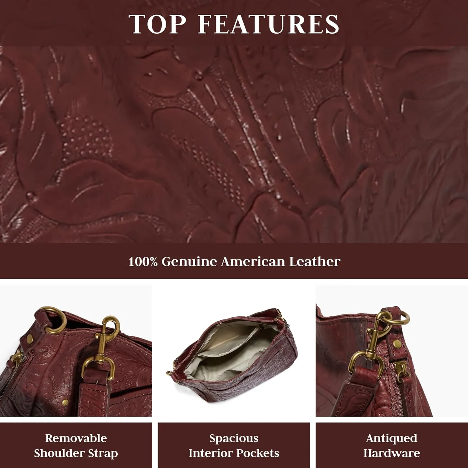 American Leather Co. Austin Shoulder Bags for Women