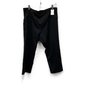 Athletic Leggings By Fila In Black, Size: Xl
