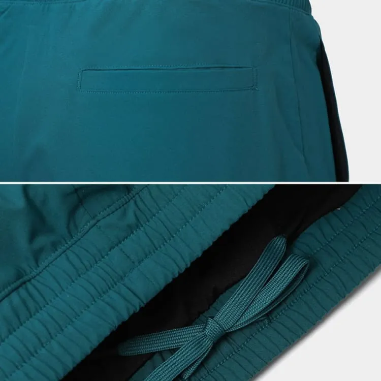 Barrel Men Essential Shorts Leggings-TURQUOISE