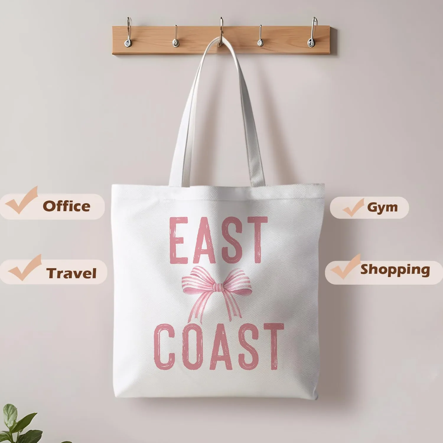 Beach Tote Bag, Summer Tote Bag for Women, Summer Reusable Grocery Bags Shopping Bags