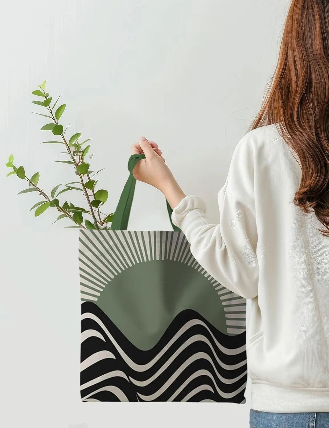 Beach Tote Bag, Summer Tote Bag for Women, Summer Reusable Grocery Bags Shopping Bags