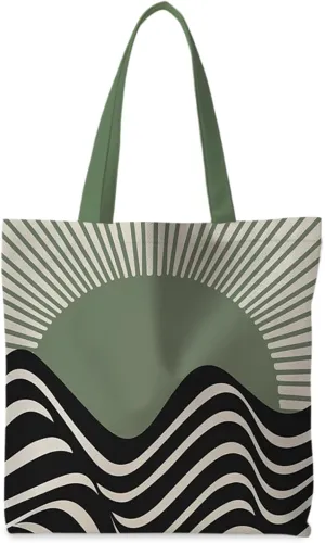 Beach Tote Bag, Summer Tote Bag for Women, Summer Reusable Grocery Bags Shopping Bags