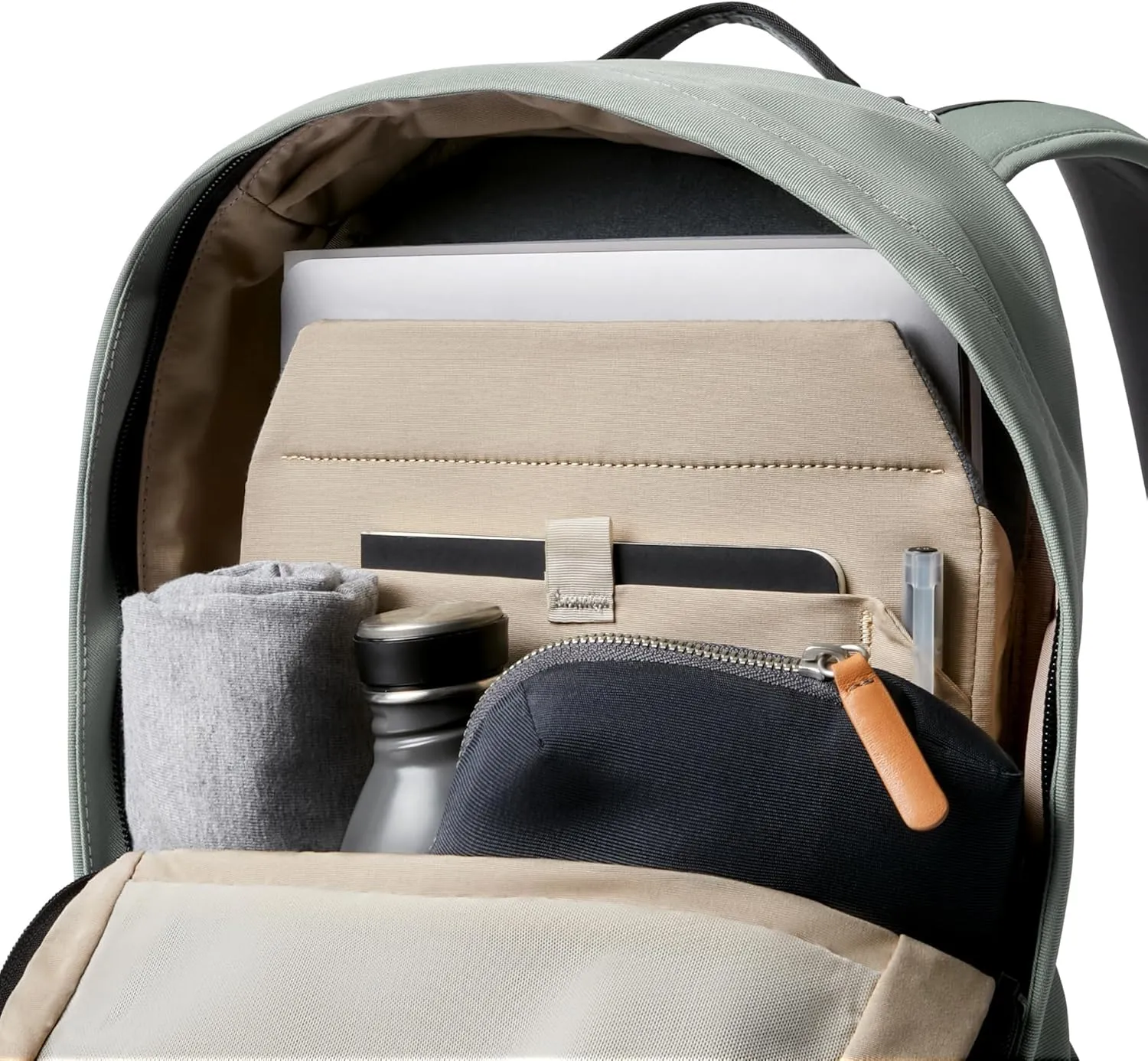 Bellroy Classic Backpack Compact  (Laptop Bag, Laptop Backpack, 16L) - Eucalyptus