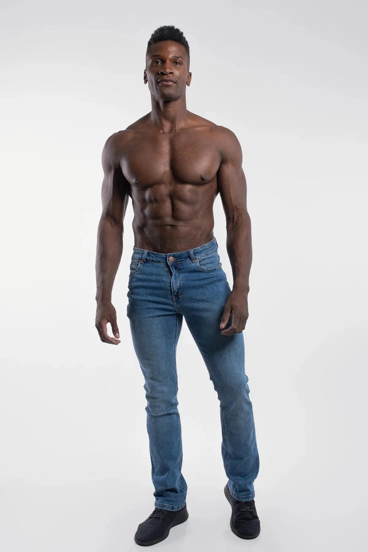 Bootcut Athletic Fit Jeans