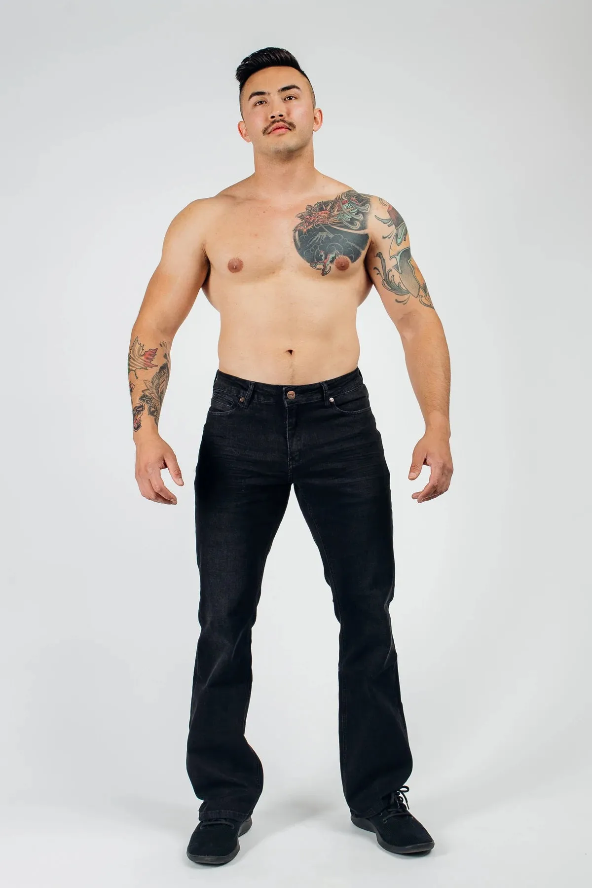 Bootcut Athletic Fit Jeans