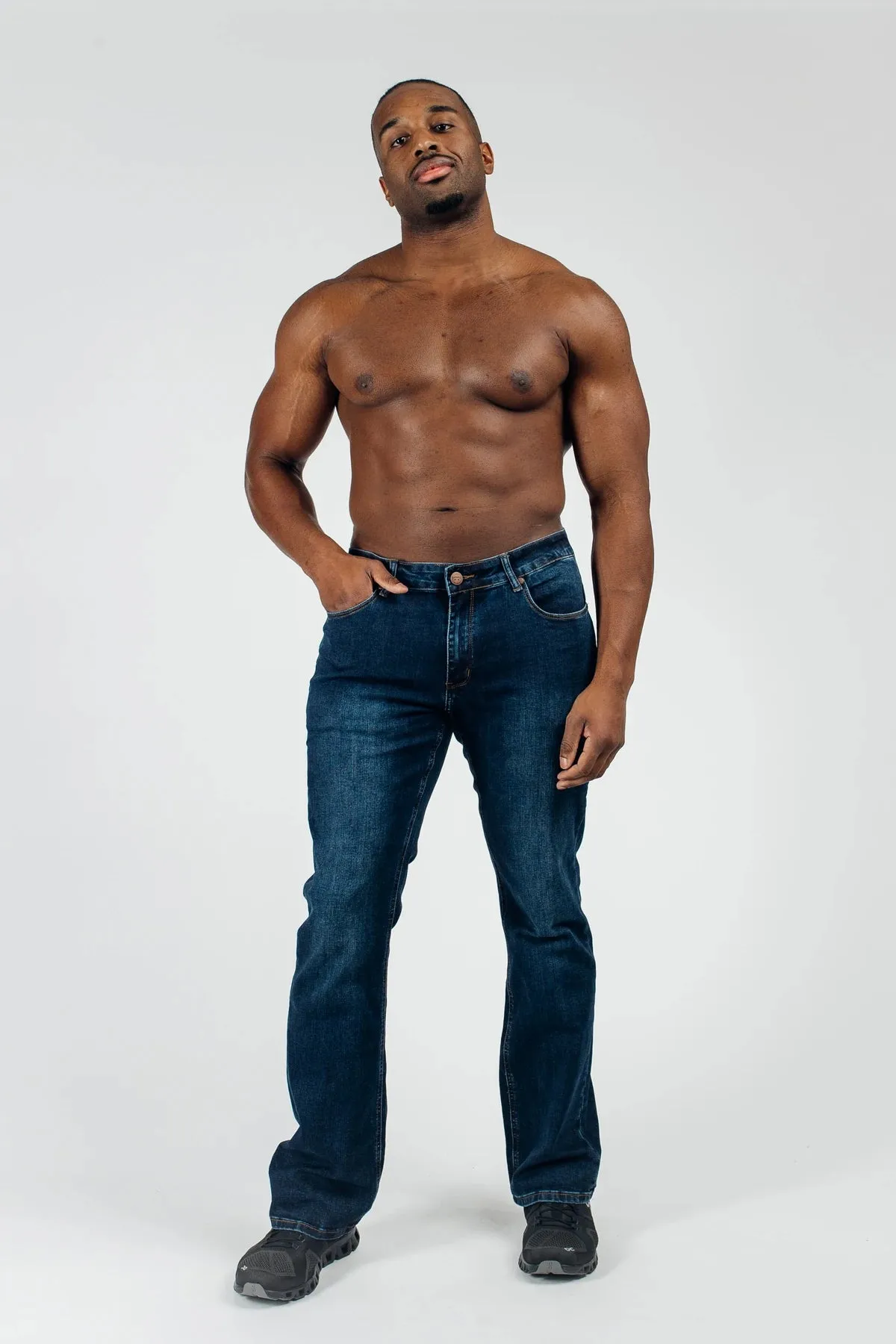 Bootcut Athletic Fit Jeans