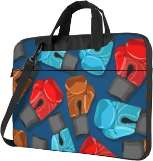 Boxing Stylish 13-15.6 Inch Laptop Bag For Man And Women, Computer Messenger Bag, Trendy Shoulder Strap Design