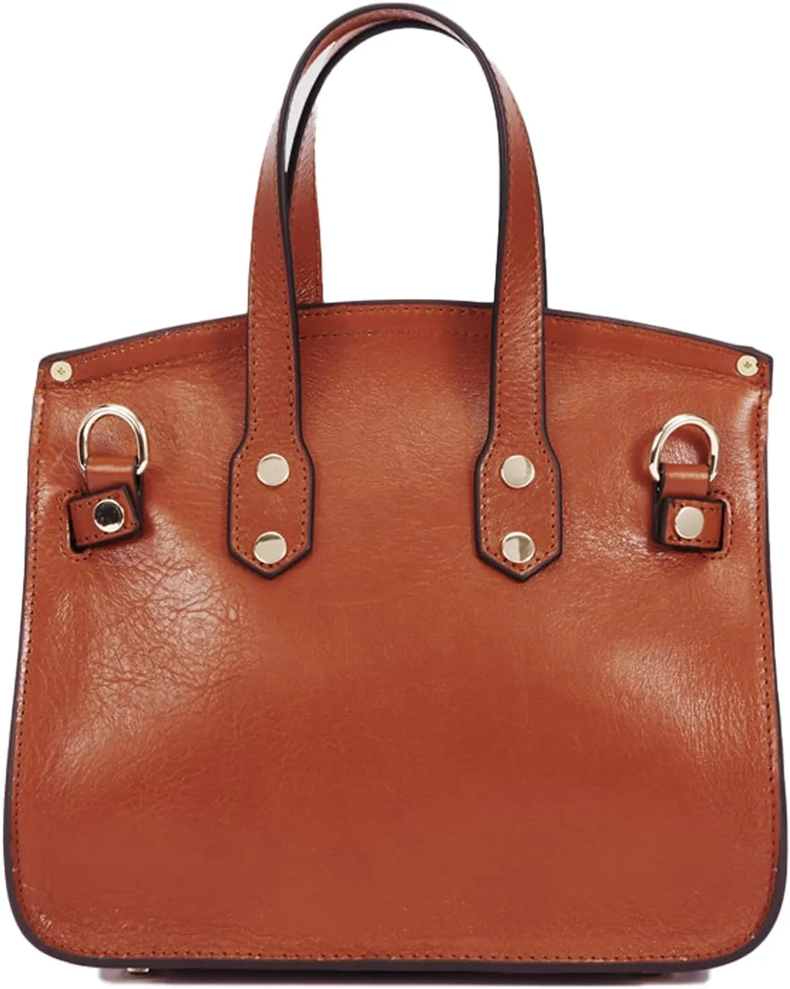 BOYATU Genuine Leather Satchel Purse for Women: Fashion Designer Shoulder Handbag - Top Handle Bag for Travel Work
