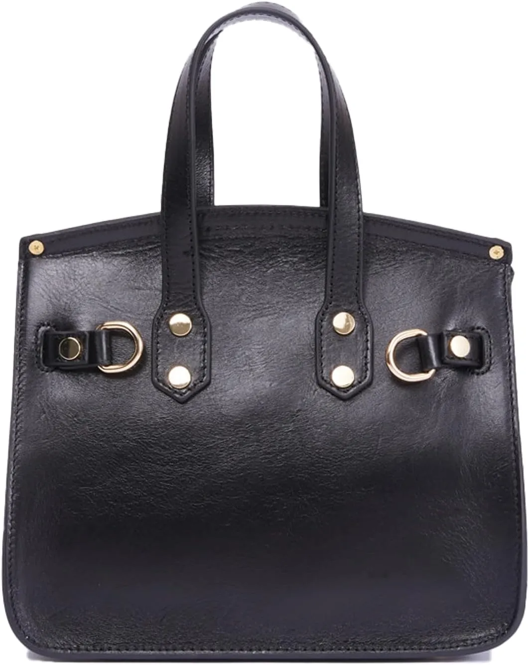 BOYATU Genuine Leather Satchel Purse for Women: Fashion Designer Shoulder Handbag - Top Handle Bag for Travel Work