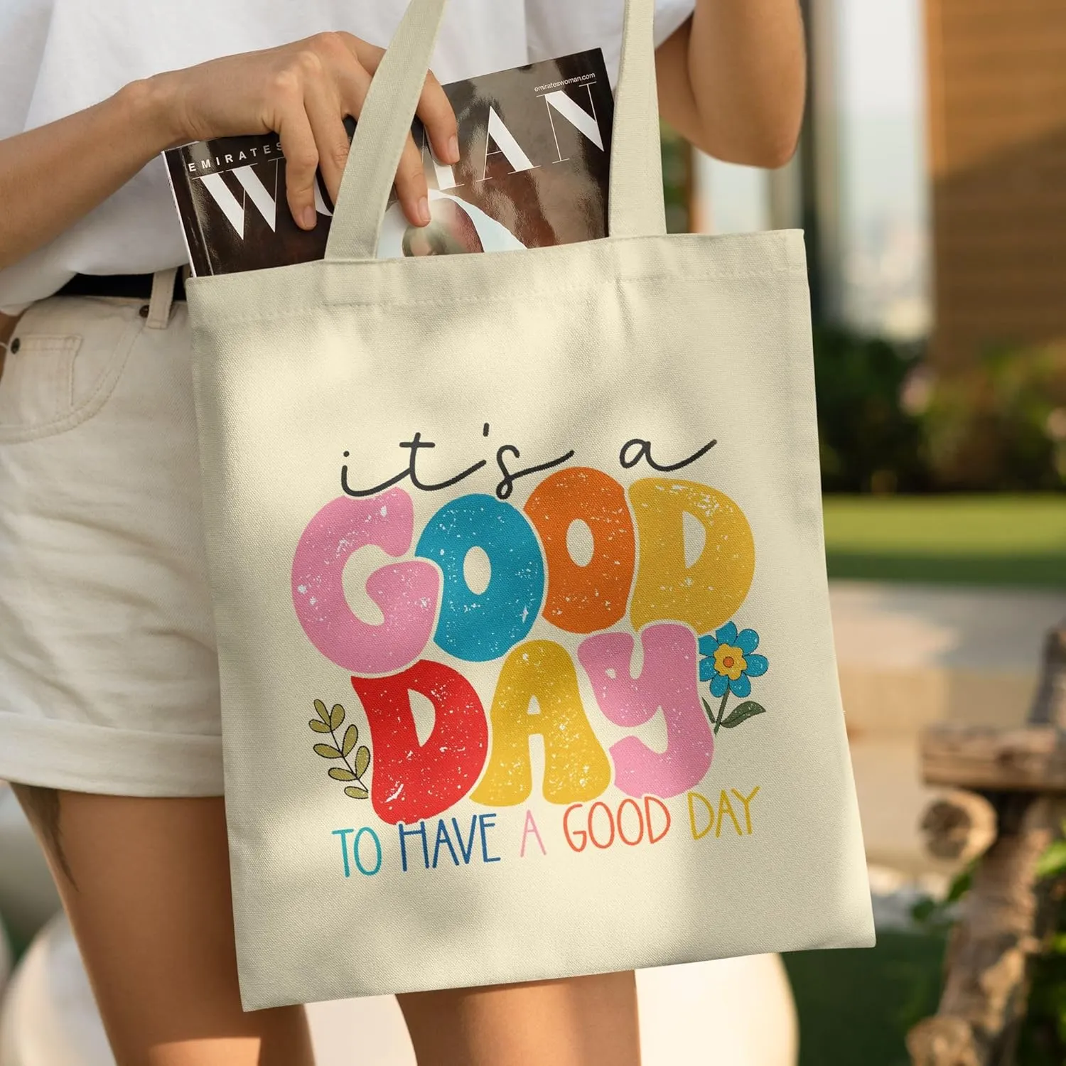 Canvas Tote Bag for Women Girl,Cute Aesthetic Shopping Bags,Reusable Grocery Bags Cloth Cotton Bags for Shopping