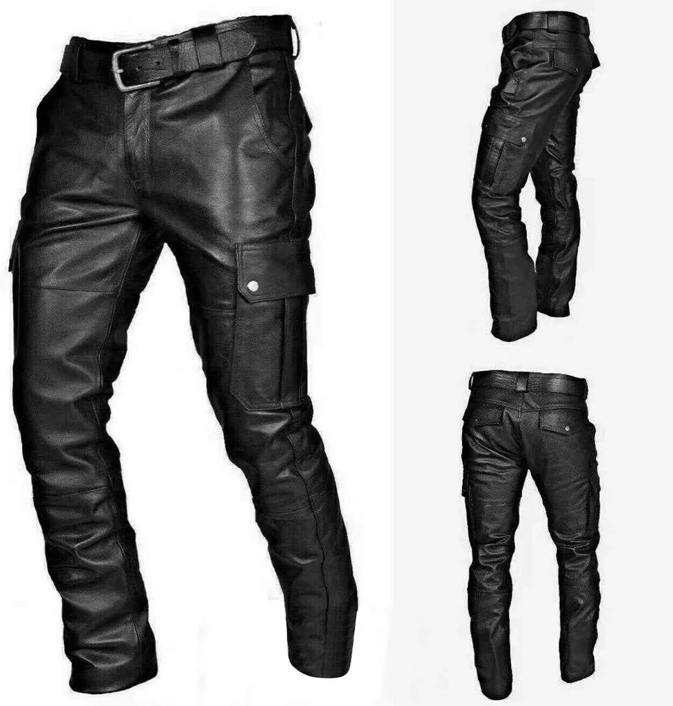Cargo Work Pant Men Drawstring Waist Casual Pants Fitness Running Workout Sweatpants Baggy Joggers Sweat Pant