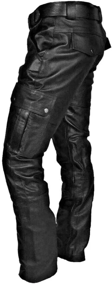 Cargo Work Pant Men Drawstring Waist Casual Pants Fitness Running Workout Sweatpants Baggy Joggers Sweat Pant