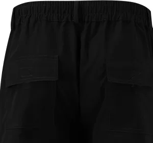 Cargo Work Pant Mens Elastic Waist Casual Lounge Pants Beach Walking Running Sweatpants Loose Joggers