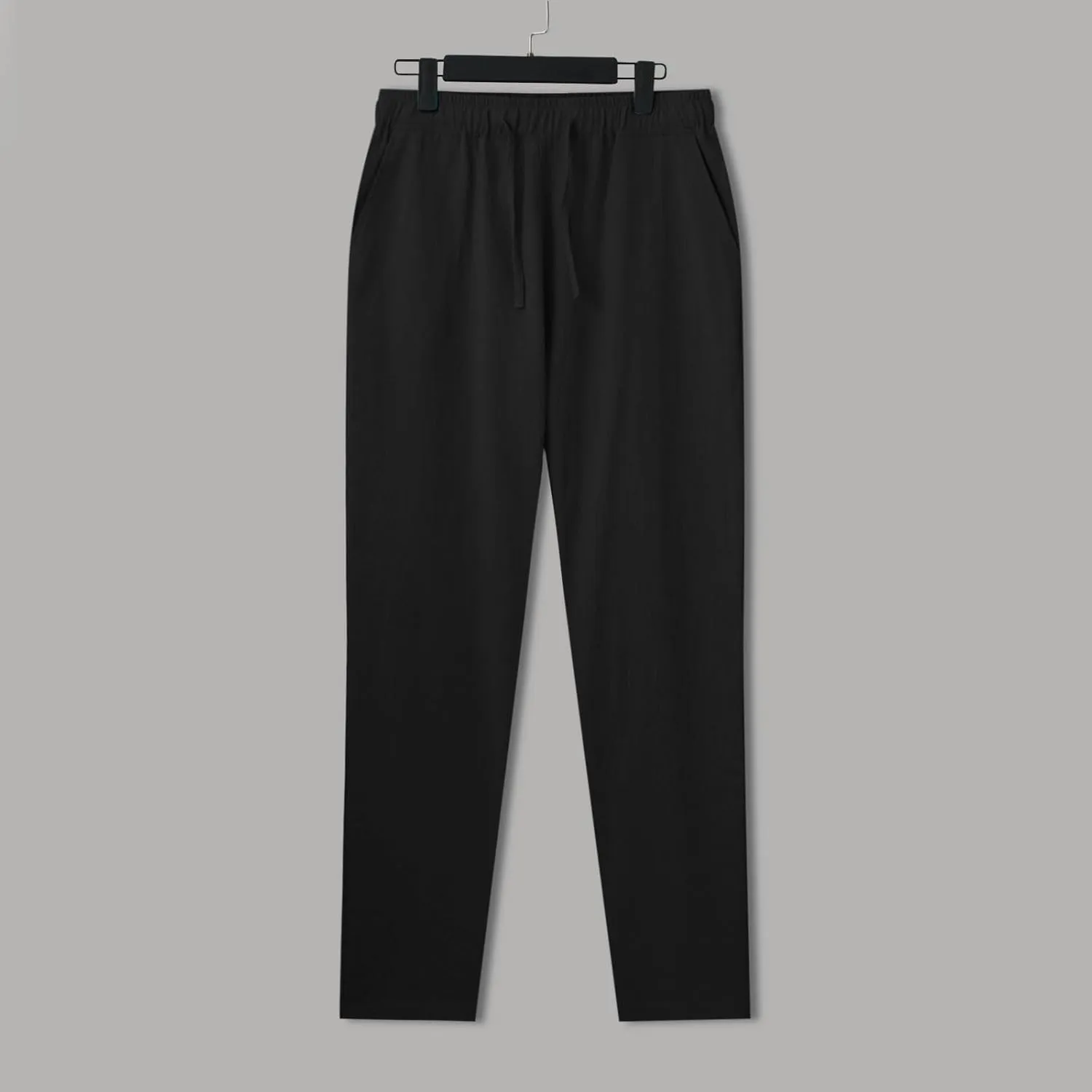 Cargo Work Pant Mens Twill Casual Cargo Chino Pants Sports Gym Sweatpant with Pockets Loose Fit Joggers