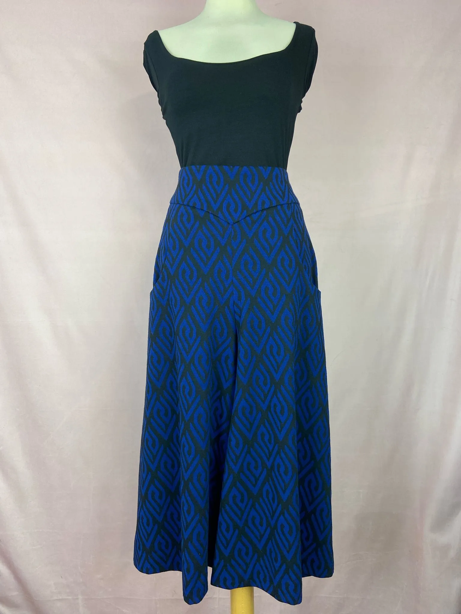 Cecile Double Jersey Knitted Culottes