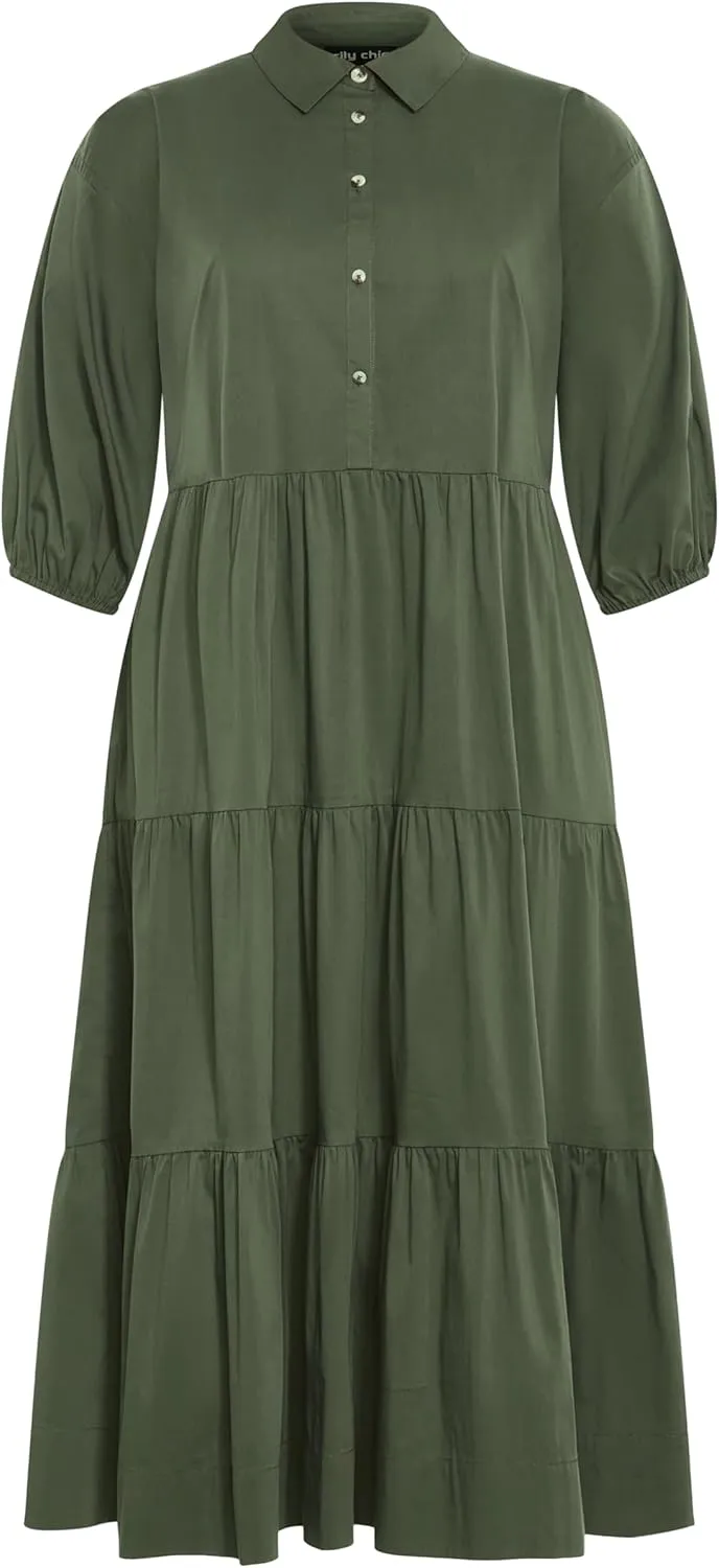 City Chic Women's Plus Size Kara Midi Dress