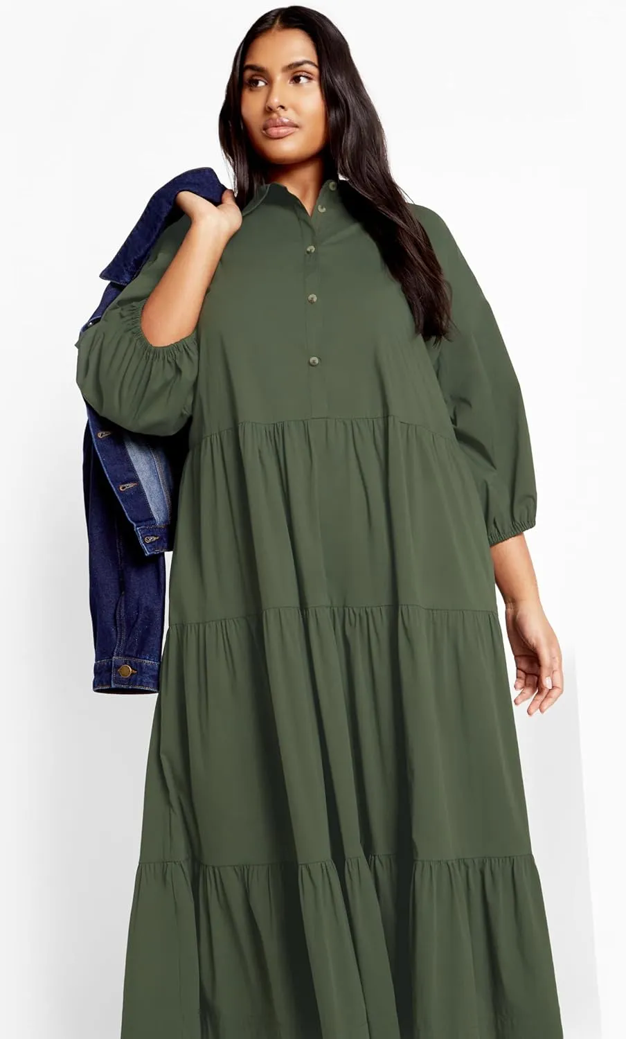 City Chic Women's Plus Size Kara Midi Dress