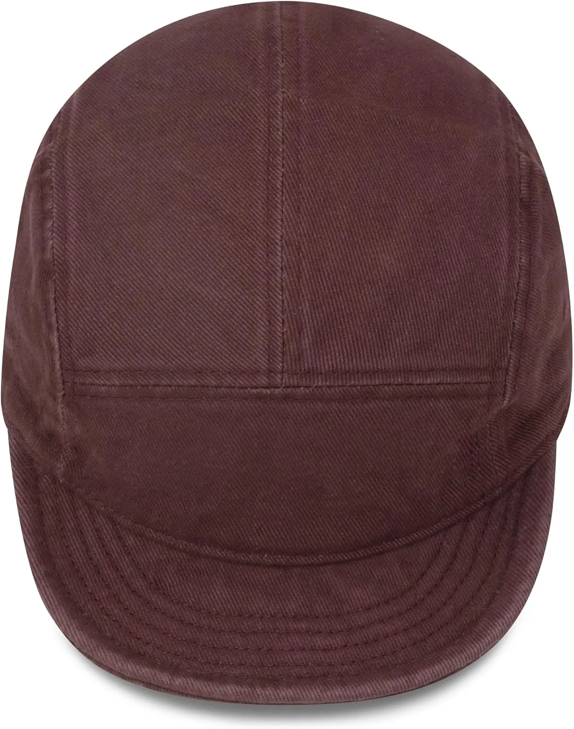 Clakllie Cotton 5 Panel Hats Hip Hop Short Brim Hats for Women Men Soft Golf Dad Hats Low Profile Trucker Cap with Adjustable