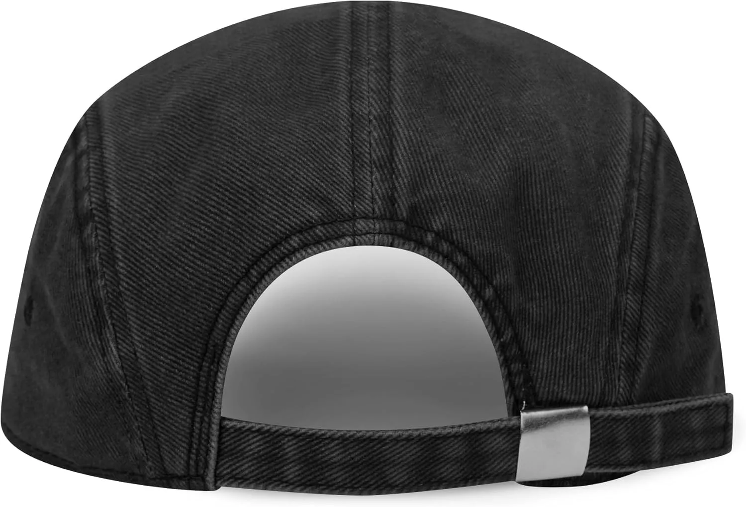 Clakllie Cotton 5 Panel Hats Hip Hop Short Brim Hats for Women Men Soft Golf Dad Hats Low Profile Trucker Cap with Adjustable