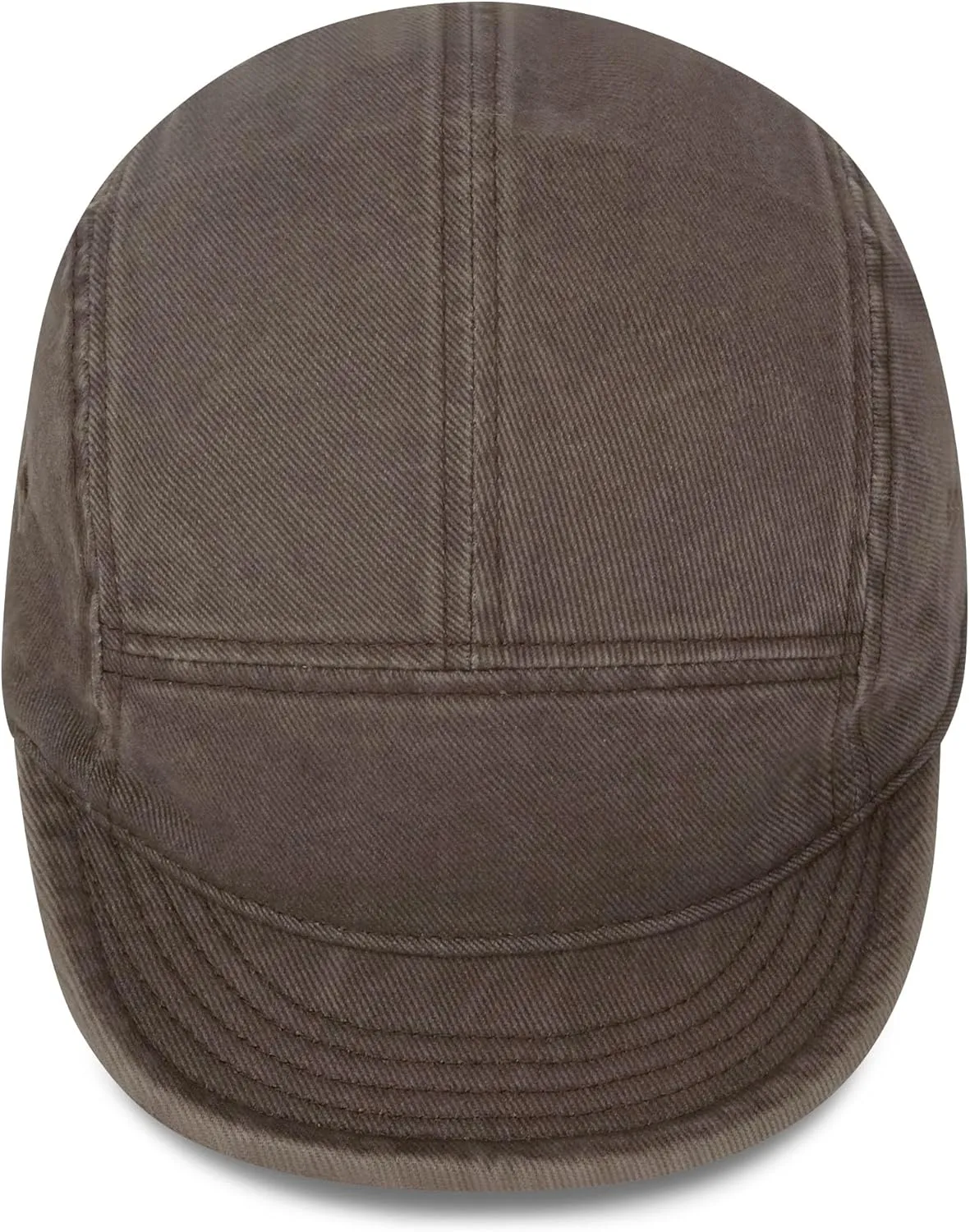 Clakllie Cotton 5 Panel Hats Hip Hop Short Brim Hats for Women Men Soft Golf Dad Hats Low Profile Trucker Cap with Adjustable