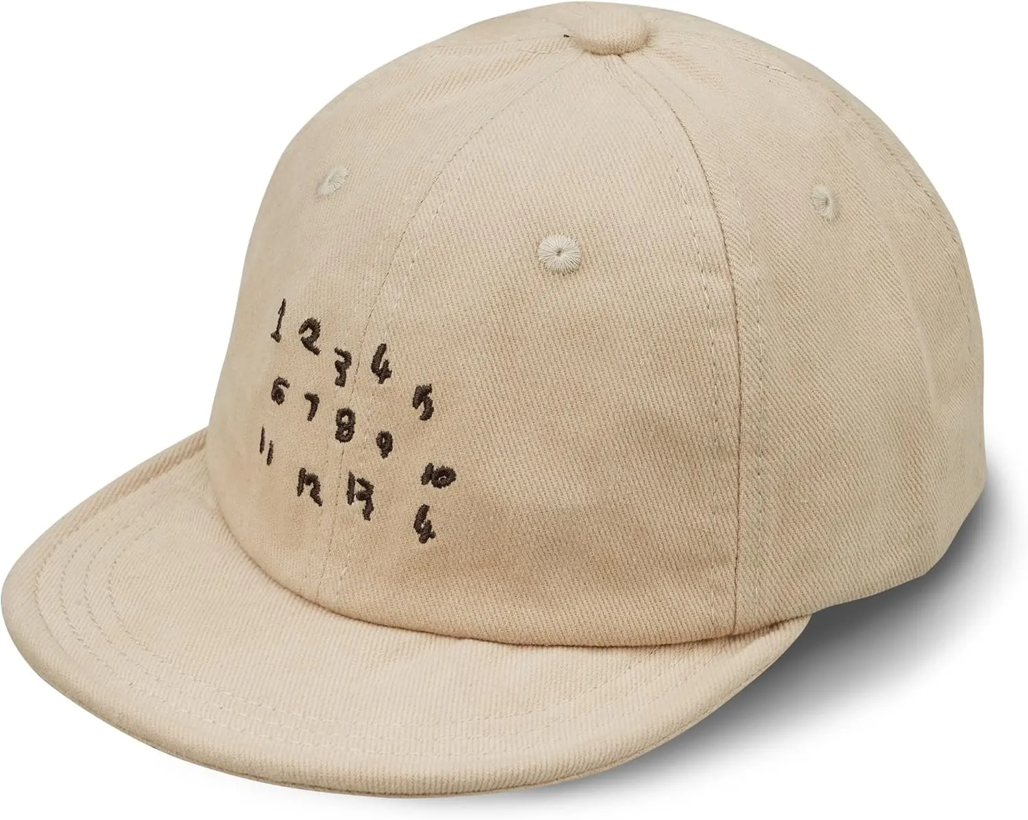 Clakllie Cotton 5 Panel Hats Hip Hop Short Brim Hats for Women Men Soft Golf Dad Hats Low Profile Trucker Cap with Adjustable