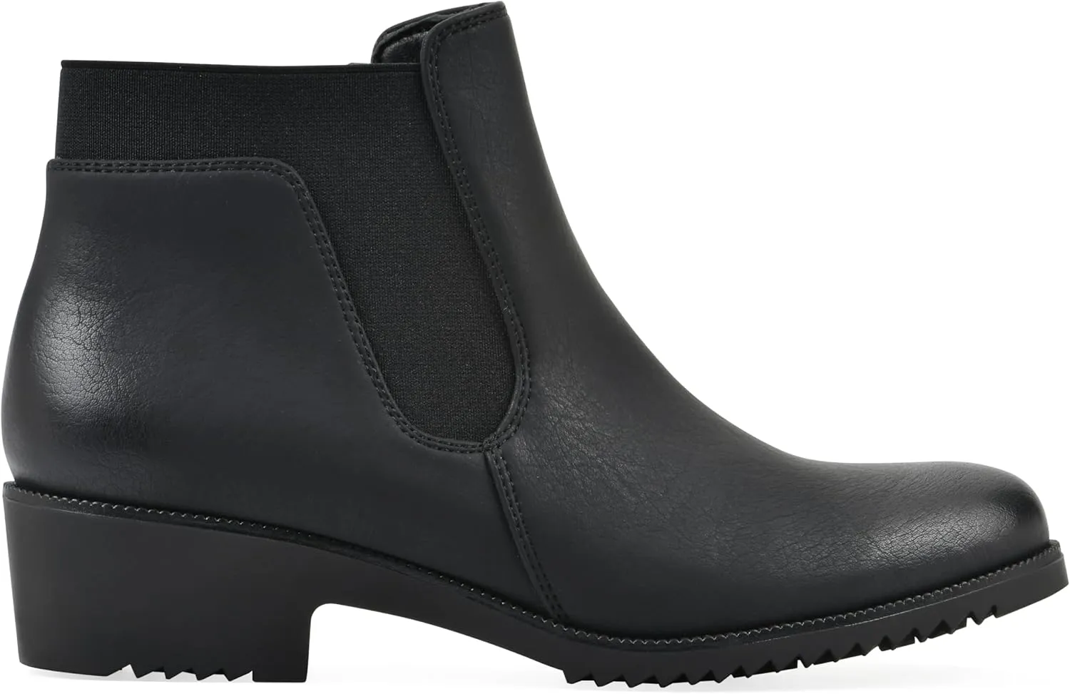 CLIFFS BY WHITE MOUNTAIN Women's Durable Cushioned Block Heeled Ankle Bootie