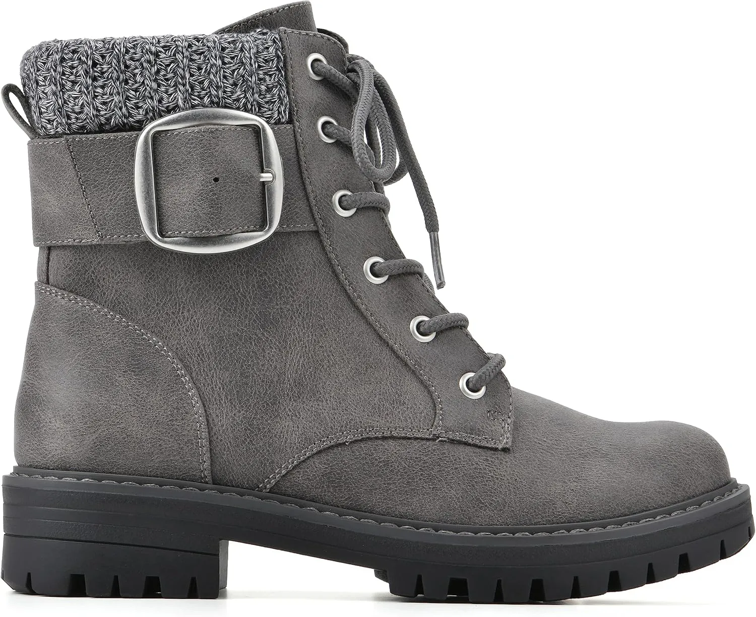 CLIFFS BY WHITE MOUNTAIN Women's Shoes Mentor Block Heeled Lace-Up Ankle Bootie