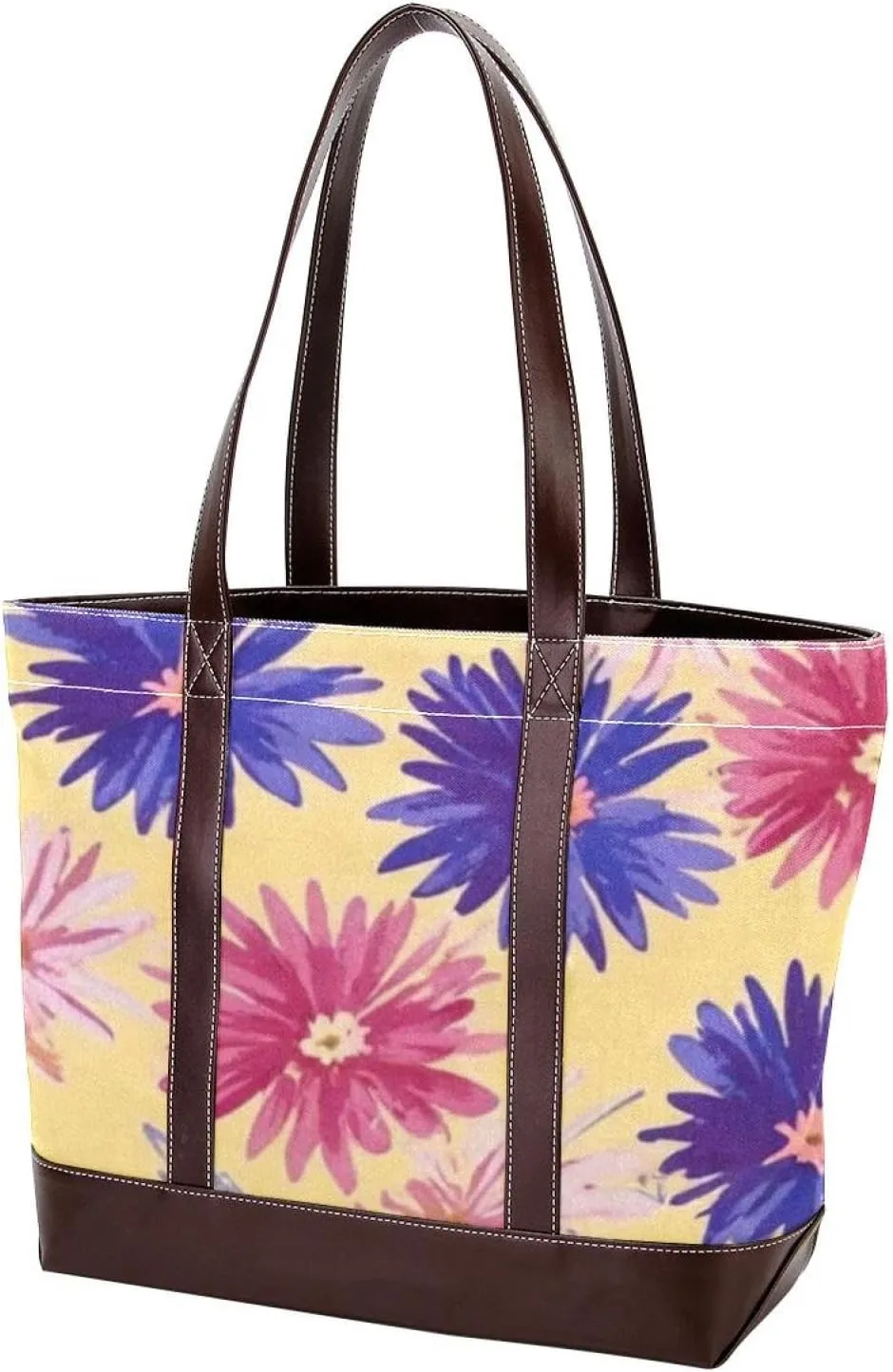 Colorful Tie Dyeing-79 Tote Bags Durable Leather Canvas Purses and Handbags for Women Top Handle Shoulder Satchel Hobo Bags