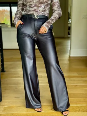 Commando Matte Metallic Wide Leg Trouser