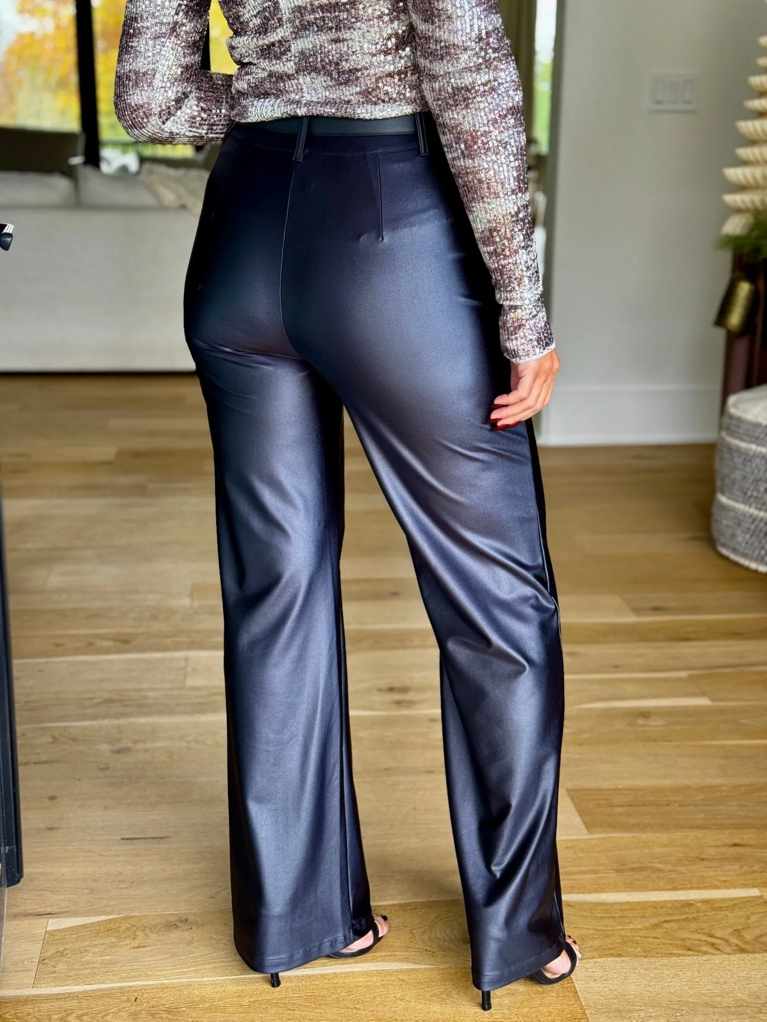 Commando Matte Metallic Wide Leg Trouser
