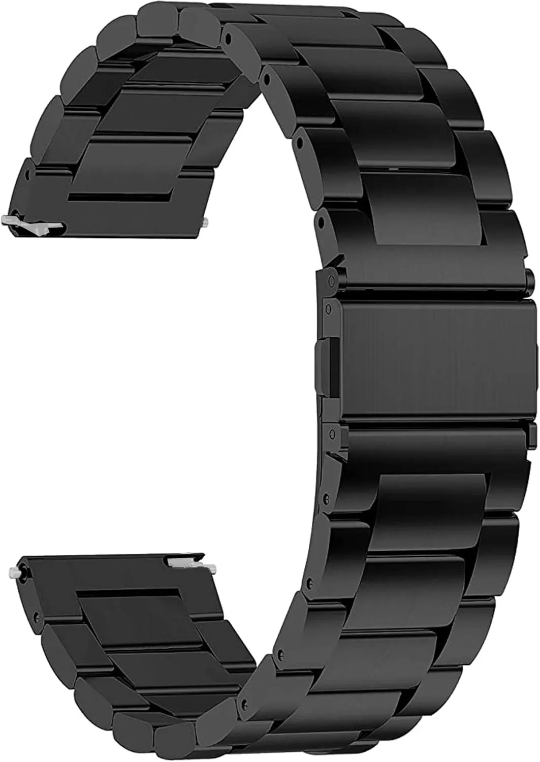 Compatible for RUIMEN Smart Watches Band, 22mm Quick Release Stainless Steel Metal Replacement Strap Bracelet Men & Women Compatible with RUIMEN D1 1.85" Smart Watches