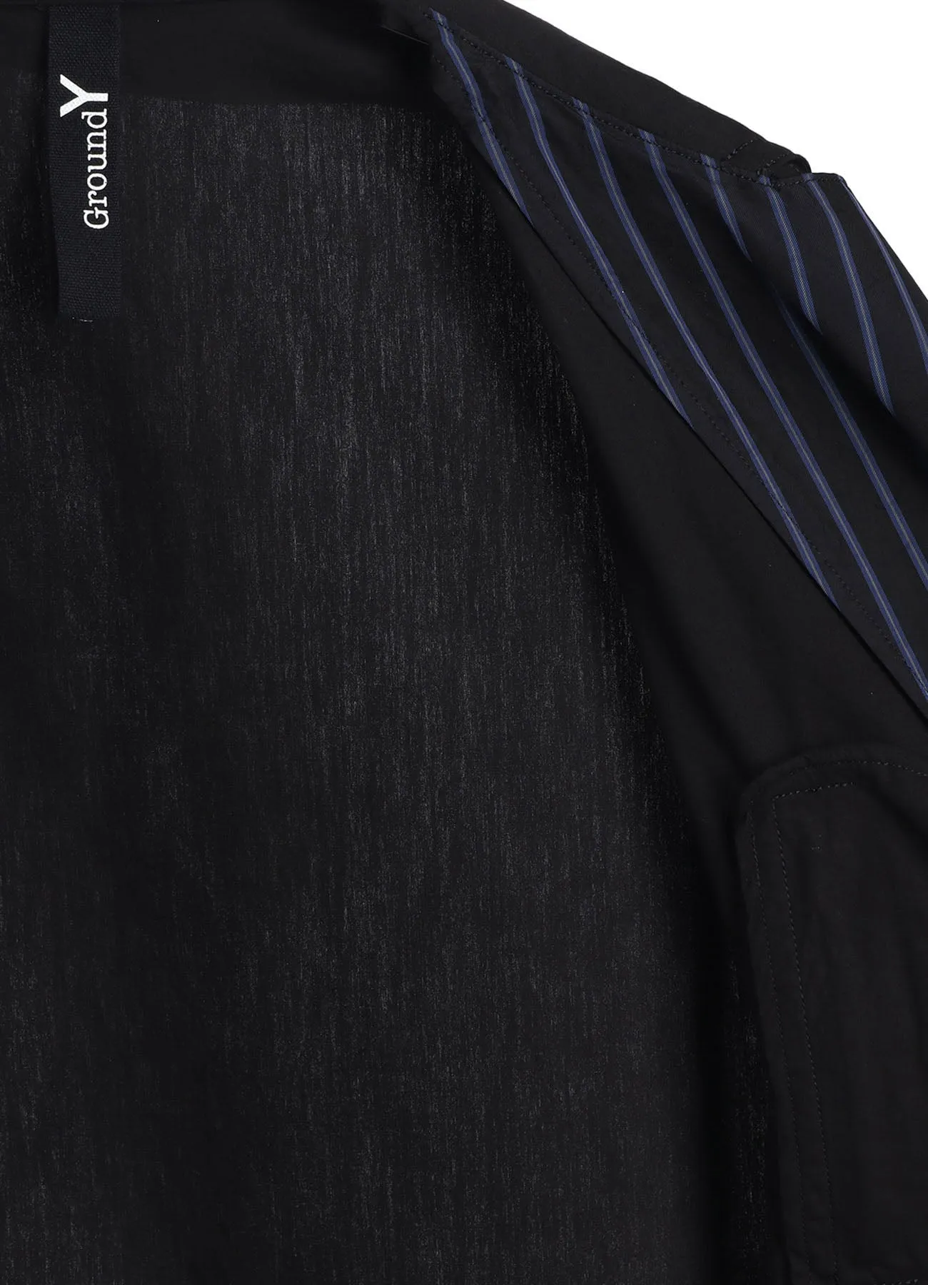 COTTON BROAD   CUPRA STRIPE STRIPE SWITCHING RIDERS JACKET