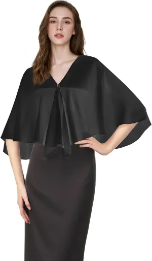 Coucoland Shawl Wraps for Women - Sheer Chiffon Shawl Elegant Soft Wraps for Evening Dress Wedding Party