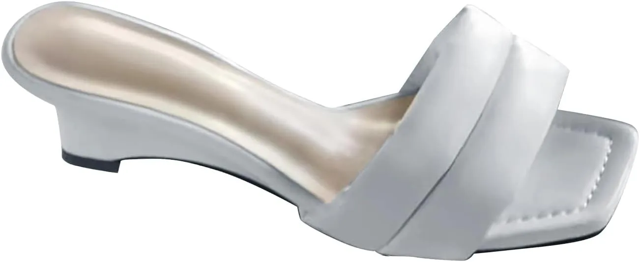 CsgrFagr Women's Beach Sandals Hollow Casual Slippers Flat Shoes Retro Sandals Womens Water 9 (Silver, 8)