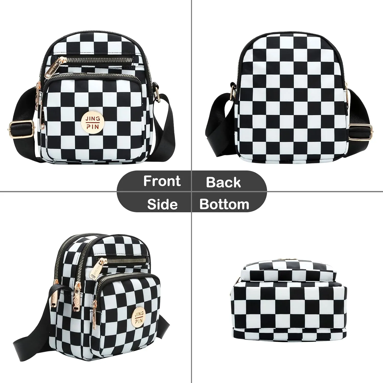 DOB SECHS Crossbody Purse Small Messenger Bags for Women Shoulder Bag