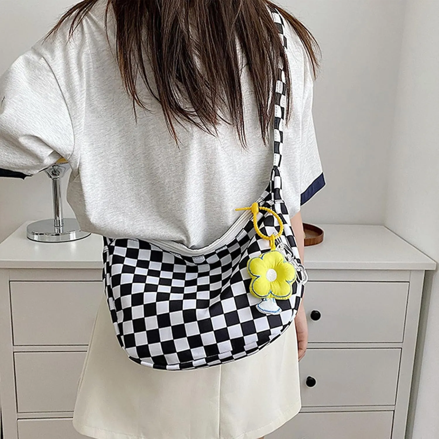 DOB SECHS Crossbody Purse Small Messenger Bags for Women Shoulder Bag