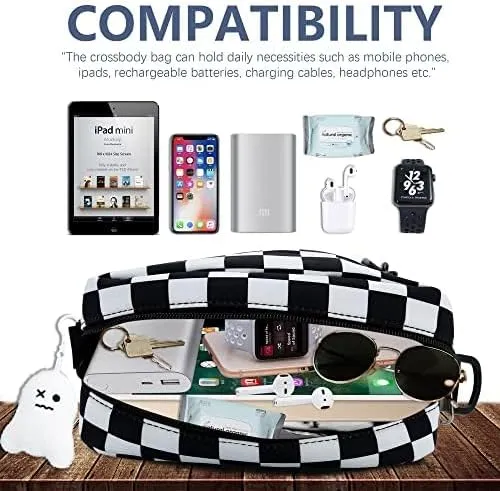 DOB SECHS Crossbody Purse Small Messenger Bags for Women Shoulder Bag