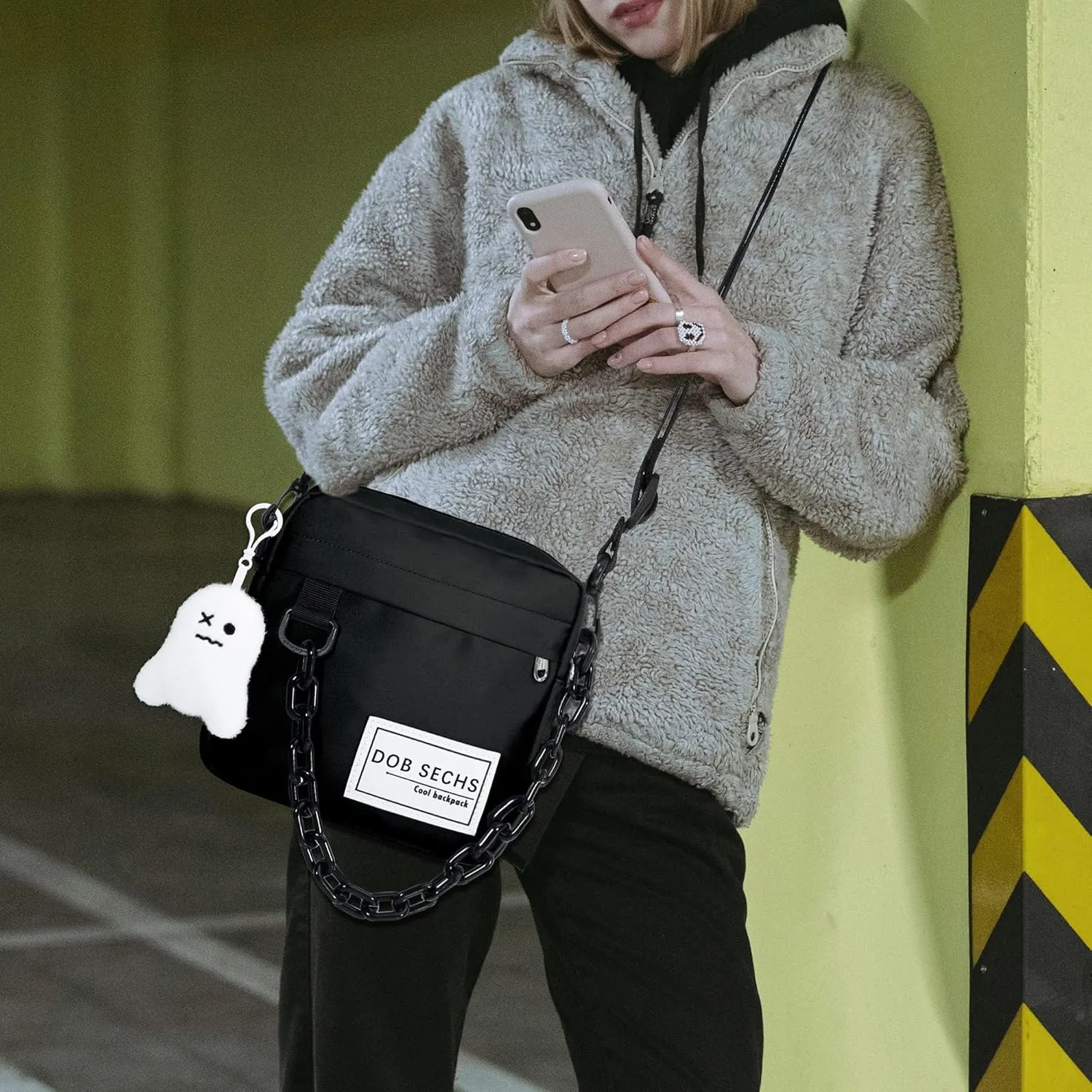 DOB SECHS Crossbody Purse Small Messenger Bags for Women Shoulder Bag