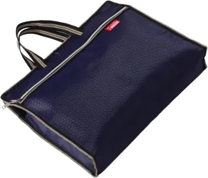 Document Bag Briefcase Oxford Fabric File Storage Bag Waterproof Spacious Briefcase for Business Files