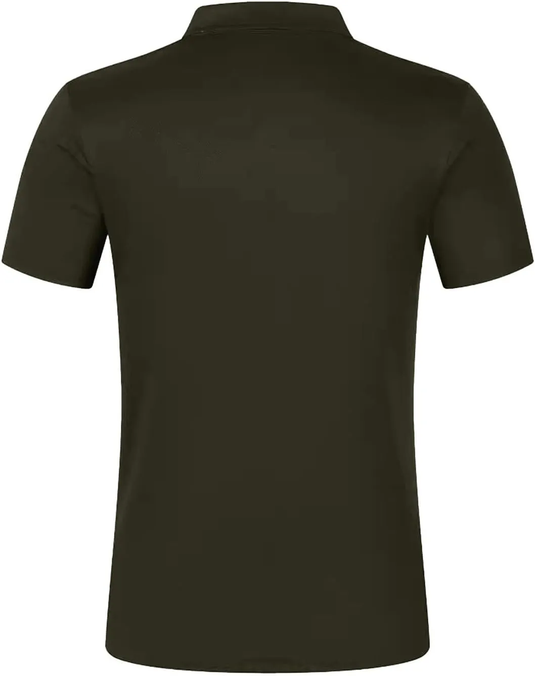 DOPOCQ Polo Shirts for Men Casual Business Fashion Color Block Polo Shirts Plus Size Lapel Golf Basic Henley Shirts