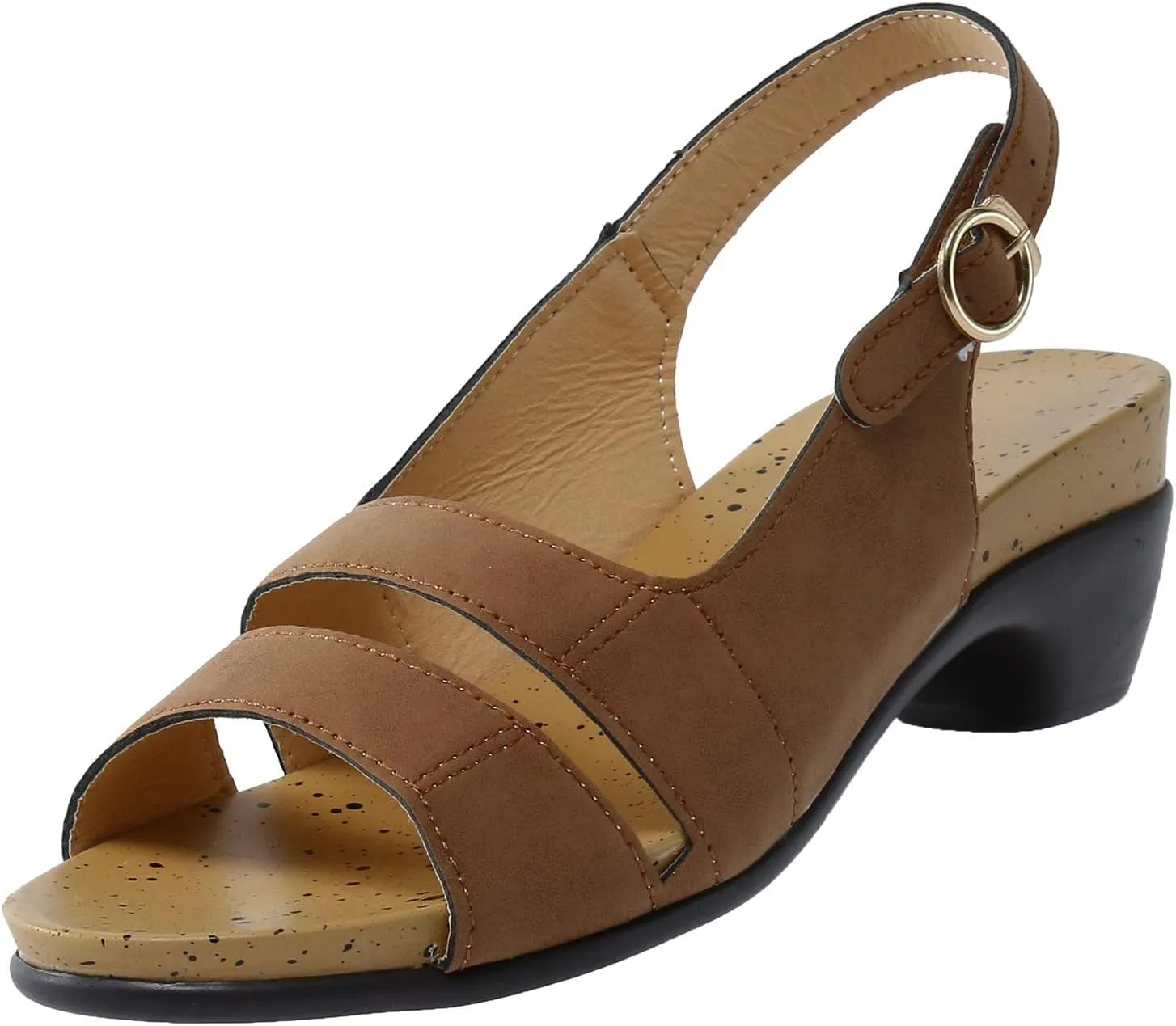 Eduavar Sandals for Women Casual Summer, Women's Ultra-Comfy Wedge Sandals Premium Orthopedic Open Toe Sandals