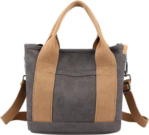 Elegant Satchel Bags for Women Work Tote Bags with Strap Vintage Top-Handle Handbags Cute Spring Purse