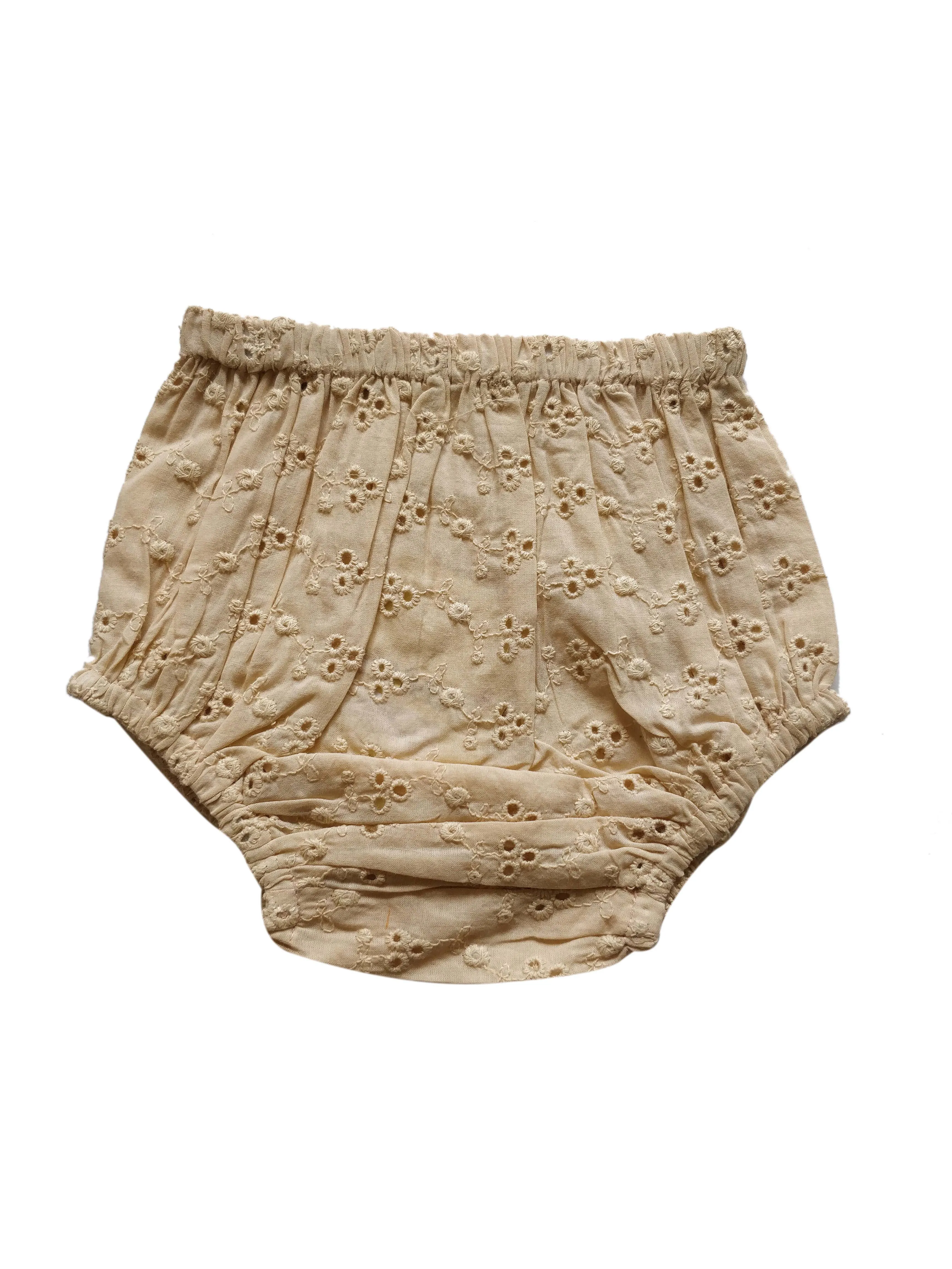 Embroidered Diaper Covers in Blush, Oatmeal & White