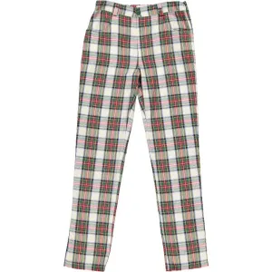 Emerald Green Tartan Trousers
