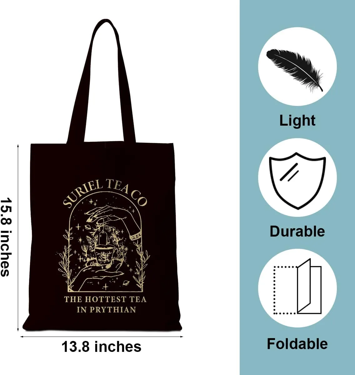 Fantasy Dragon Tote Bag Fantasy Books Weekender Bag Shopping Bags Book Lovers Gifts for Shopping Travelling Vacation